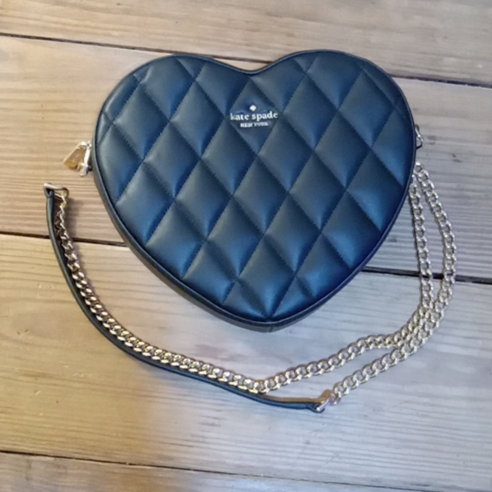 Love Shack Quilted Heart Crossbody Purse